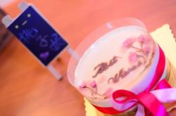 樱花酸奶冻芝士蛋糕