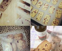 红酒蔓越莓饼干