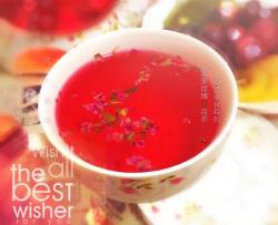 火龙果玫瑰茶