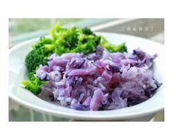 紫甘蓝焖饭
