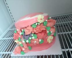 花盒裱花蛋糕