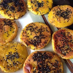 芝麻南瓜饼