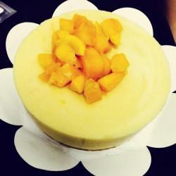 芒果冻慕斯蛋糕