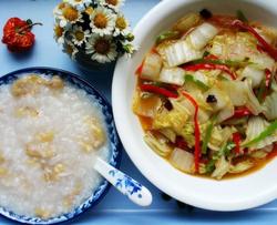 必学的家常开胃菜丨香蕉粥&醋溜白菜 · 圆满素食