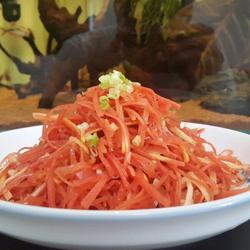 凉拌胡萝卜丝