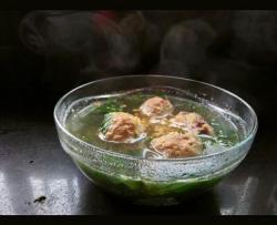 潮州牛肉丸枸杞菜汤