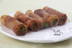 吃货麻麻,梦幻培根卷豆角佳肴