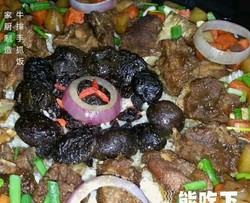 牛排手抓饭