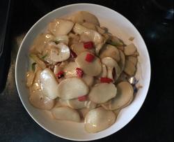 素炒辣味杏鲍菇