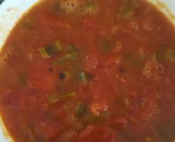 青椒西红柿汤