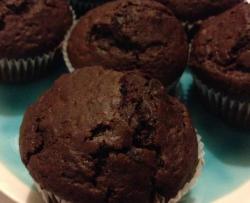 Moist chocolate muffins湿润爆浆巧克力马芬