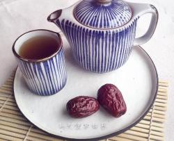 红枣红糖大麦茶
