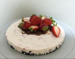 草莓奶油芝士蛋糕