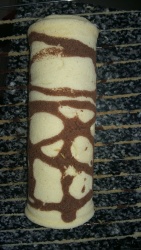 长颈鹿彩绘蛋糕卷