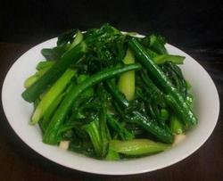 爆炒菜心