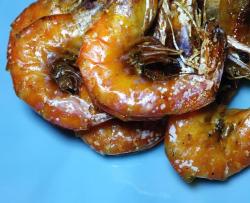 懒人菜--黑胡椒烤虾
