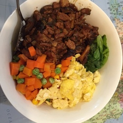 野兽派卤肉饭