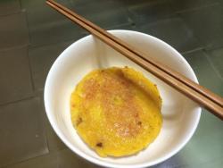 紫薯香蕉陷南瓜饼