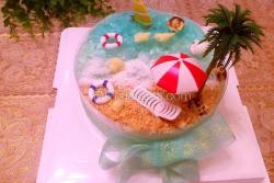 椰风海洋慕斯蛋糕