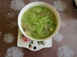 丝瓜肉沫汤