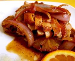 French style duck with orange zest and curacao sauce
橙汁烩鸭胸