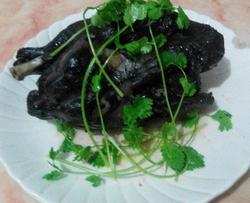 焗盐乌鸡