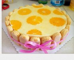 榴莲香橙慕斯蛋糕