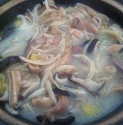 泡椒银鱼猪肚汤