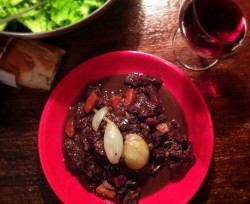 勃艮第红酒炖牛肉 Bœuf Bourguignon