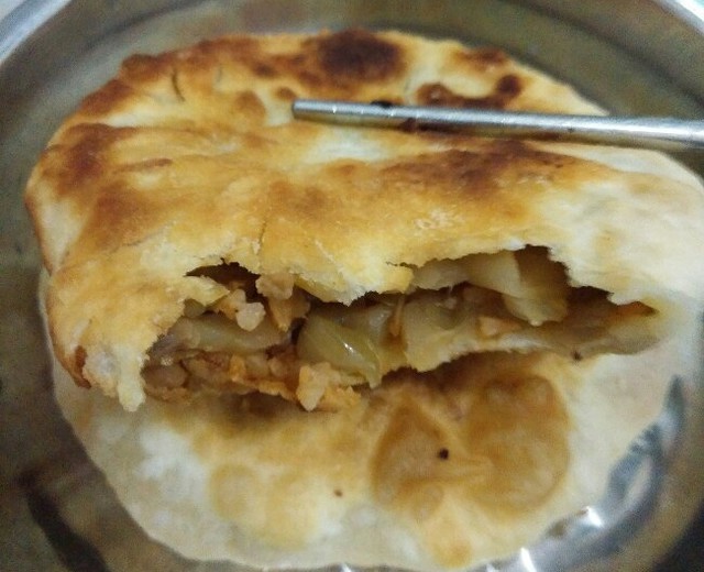 榨菜肉派烧饼