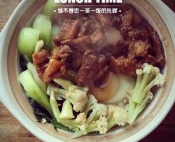 快手肉片煲仔饭