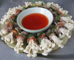 越南越美之——小家碧玉牛卷菇菜