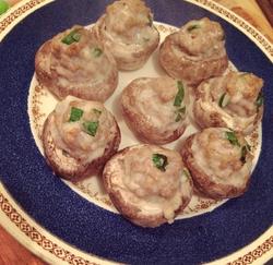 蘑菇烤肉