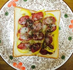 快手烤箱pizza