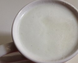 豆浆机自制蜜桃奶昔