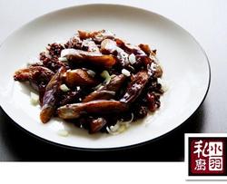 酱爆肉末茄子