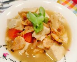 豆腐磷虾汤