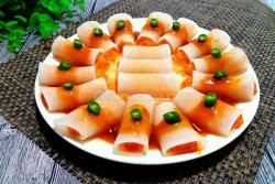 鱼肉萝卜卷