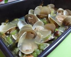 阿基师菜谱——蛤蜊丝瓜,快手简单,好吃到不行