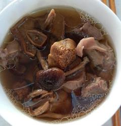 茶树菇姬松茸炖罗汉肉