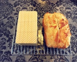 冷藏发酵,北海道、椰蓉土司一箱两烤,懒人创新版