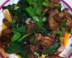 蒜苗回锅肉