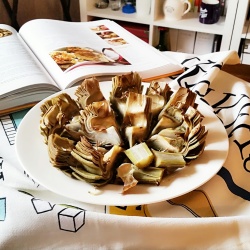 烤洋蓟 Roast artichokes