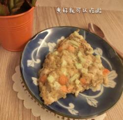 电饭锅版燕麦鸡胸饼