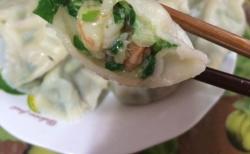 韭菜虾仁水饺