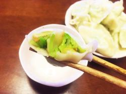 黄瓜海螺馅饺子