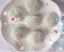 椰蓉芝麻大福
