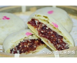 玫瑰鲜花饼 苏式酥皮月饼