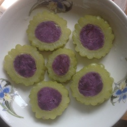 减肥餐--苦瓜紫薯