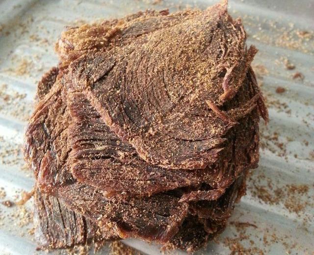 简易牛肉干:灭掉吃不完的卤牛肉